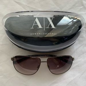 Armani Exchange Sunglasses Brown Tortoise